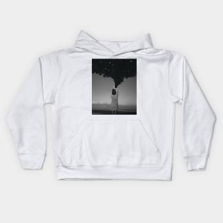 RELEASE. BIG B&W. Kids Hoodie